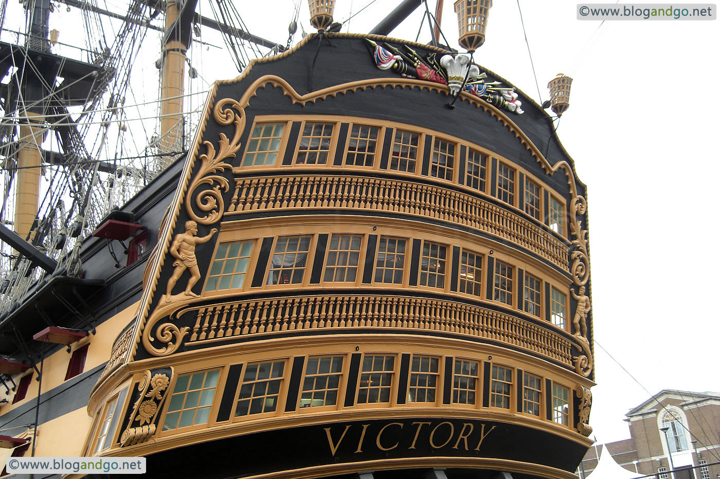 HMS Victory - Aft